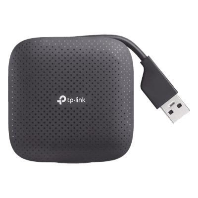 Hub USB Portátil / 4 Puertos USB 3.0 / Plug and Play / 71 x 71 x 16.6 mm (2.8 x 2.8 x 0.65 in) / Compatible Windows, macOS, Linux