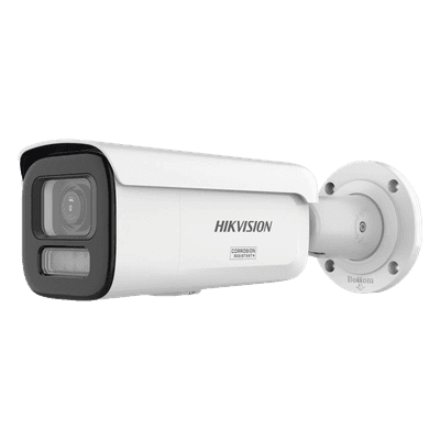[Dual Light + ColorVu 3.0 + HikAI] Bala IP 6 Megapixel / Lente Mot. 2.8 a 12 mm / 60 mts IR + Luz Blanca / Exterior IP67 / WDR 130 dB / ACUSENSE 3.0 / Metal / NEMA 4X / ACUSEEK