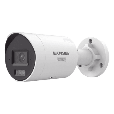 [Dual Light + ColorVu 3.0 + HikAI] Bala IP 8 Megapixel / Lente 2.8 mm / 40 mts IR + Luz Blanca / 2 Microfonos Integrados / Exterior IP67 / WDR 130 dB / ACUSENSE 3.0 / Metal / NEMA 4X / ACUSEEK