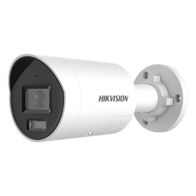 [Dual Light + ColorVu 3.0 + HikAI] Bala IP 8 Megapixel / Lente 2.8 mm / 40 mts IR + Luz Blanca / 2 Microfonos Integrados / Exterior IP67 / Estrobo Azul y Rojo / WDR 130 dB / ACUSENSE 3.0 / Metal / NEMA 4X / ACUSEEK