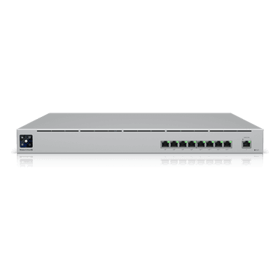 Switch PoE Administrable / 8 Puertos PoE+ y PoE++ / 120 W Totales / Batería UPS 368 Wh / 2 Salidas AC 230 V / Rack 1U
