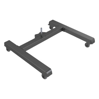 Tubos de Conexión para Videowall LED / Montaje en Piso / Tubo Cuadrado 80 mm (3.1") / Altura Total 813.6 mm (32.0") / Separación 918 mm (36.1")