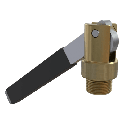 Herramienta de Reinicio para Solenoide / Actuadores Eléctricos / Indicador Visual de Desgaste / Latón, Acero y Goma / 0.77 lbs (0.35 kg)