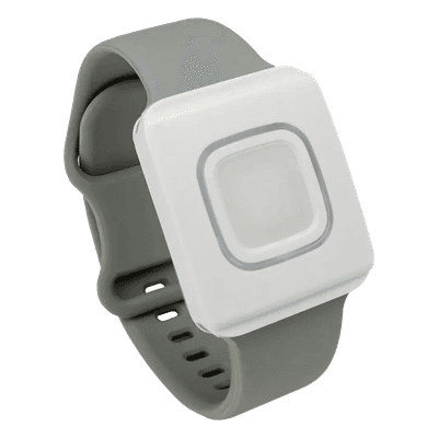 Botón de Pánico Inalámbrico / Tres IDs de Sensor / 433.92 MHz / Batería 4 Años / Múltiples Montajes