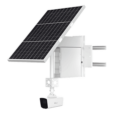 Camara con panel solar / Lente 4 MM / IP67 / 4G / Montaje para poste