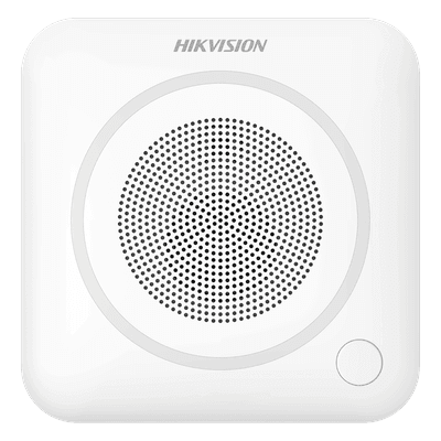 Sirena Inalámbrica Interior / 105 dB / Audio Intercom 85 dB / LED de Alerta / 433 MHz / Alcance 800 m (2624.7 ft) / Cifrado AES-128