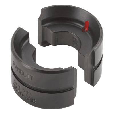 Matrices de prensado / AWG 8 / 10 mm² / Perfil circunferencial / Acero con óxido negro
