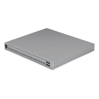 Switch Capa 3 / 24 Puertos PoE++ / 22x 2.5 GbE, 2x 10 GbE / 4x SFP+ 10G / 600W PoE / Etherlighting / 1U Rack