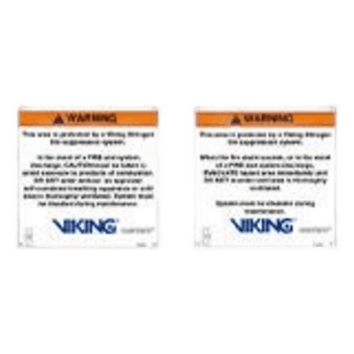 Señalamiento de Seguridad / Aluminio 254 mm / Almacenamiento de Cilindros / cULus Listed / FM Approved / Oxeo PR