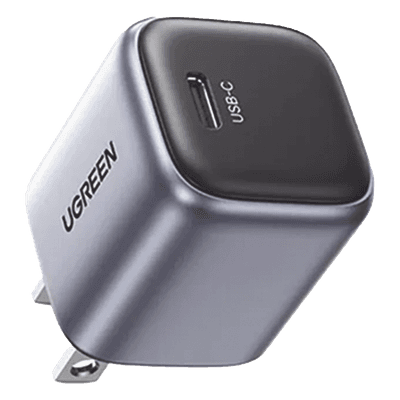 Cargador Mini de 20W | 1 USB-C de Carga Rápida | Tecnología GaN II | Carga Inteligente | Múltiple Protección  | Mayor Eficiencia Energética | Tamaño Compacto.