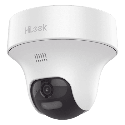 [Audio Bidireccional + Dual Light + ColorVu] PT TURBOHD 3K (5 Megapíxel) / Lente 3.6 mm / 25 mts IR EXIR + 20 mts Luz Blanca / Micrófono y Bocina Integrado  / dWDR / Uso Interior / Plástico