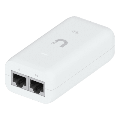 Adaptador PoE+ / 30W / 48V DC / Gigabit Ethernet / Protección Sobretensión / Entrada 100-240V AC