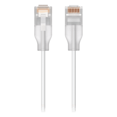 Patchcord Cat 6 / 10 GbE / PoE+++ / 2 m (6.56 ft) / Conector RJ45 Translúcido / Interior