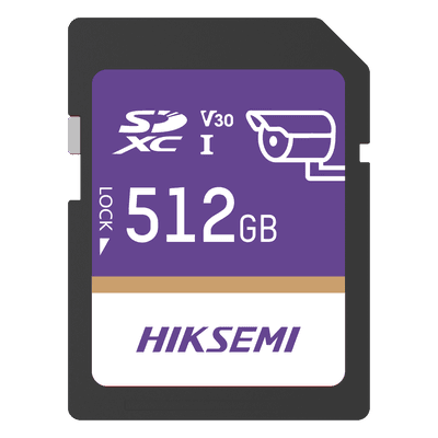 Tarjeta SD GuardPro P10 / 512 GB / 100 MB/s Lectura / 90 MB/s Escritura / Clase 10 U3 V30 / 3D TLC NAND / Especializada Para Videovigilancia 24/7