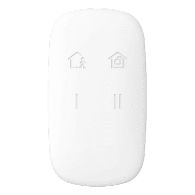 Control Remoto de Alarma / Armado y Desarmado / RF Bidireccional 433 MHz / Autonomía 3 Años / 16 g / -10°C a 55°C