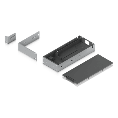 Kit de Montaje en Rack / 1U / Para Switches USW-PRO-MAX-16 / Gestión de Cables y Adaptadores / Base para Fuente de Alimentación