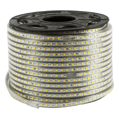 Manguera LED / 50 m / 164 ft / IP65 / Blanco / 120° / 100 cm corte