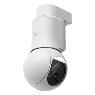 Cámara UniFi Protect G6 PTZ Color Blanco, Doble Lente 4K, Zoom Híbrido 10x, Motor AI Multi-TOPS, Visión Nocturna IR 30m, Audio Bidireccional, Protección IP66, Resistencia al Vandalismo IK04