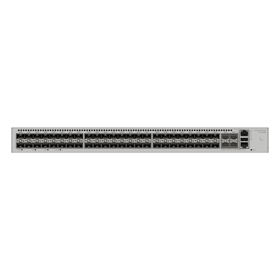Switch Core/Distribución Capa 3 / 48 puertos SFP 1 Gbps + 4 puertos SFP+ 10 Gbps / iStack / 176 Gbps switching / Gestión cloud gratuita / Sin licencias