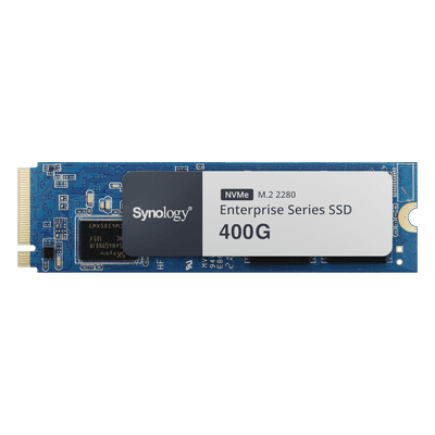 SSD 400 GB NVMe M.2 Serie Enterprise | SSD 400 GB | Alto Rendimiento Hasta 660000 IOPS Lectura | Resistencia Hasta 2900 TBW | Protección de Datos Integral | Análisis de Vida Útil | Diseñada para Sistemas Synology.