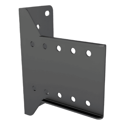 Placa de Montaje en Pared / Acero Resistente / 183x100x90 mm / Compatible Ladrillo, Concreto y Madera / Incluye Llave Allen 5 mm