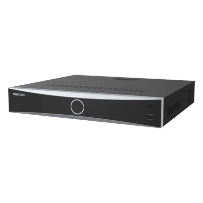 [Acusearch] NVR 12 Megapixel (4K) / 16 canales IP / 16 Puertos PoE+ / AcuSense (Evita Falsas Alarmas) / Reconocimiento Facial / 4 Bahías de Disco Duro / Switch PoE 300 mts  / HDMI en 4K / Alarmas I/O