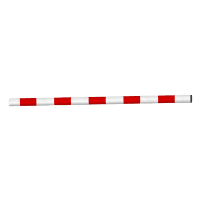 Brazo Redondo para Barrera Vehicular / 4 m (13.1 ft) / Sistema de Abatimiento por Colisión / Aluminio / Compatible con Serie DS-TMG320