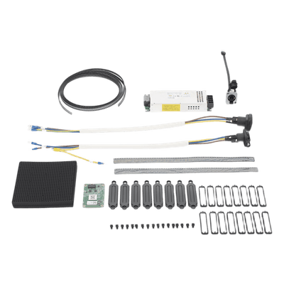 Kit de Refacciones para Videowall LED / Pitch P3.9 / 500 mm × 1000 mm / 47 kg / 8 Módulos LED / 600 LEDs de Repuesto