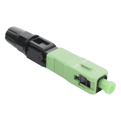 Conector de Fibra Óptica / SC/APC / Monomodo / 900µm, 2.0mm, 3.0mm / Re-terminable / Paquete 10 piezas