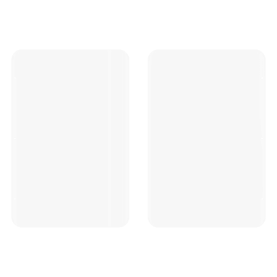 Aletas de Acrílico para Torniquete / Alto Impacto IK5 / Carriles 65 cm (25.6 in) / Kit 2 Piezas / Sin Tornillería