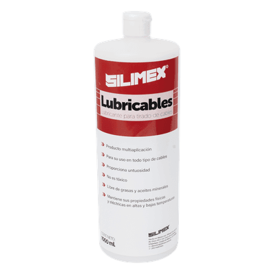 Lubricante Dieléctrico para Jalado de Cables / Compatible con Eléctricos, Datos y Fibra Óptica / Conductividad 0 S / Insoluble en Agua / 1 Litro / 0.26 gal