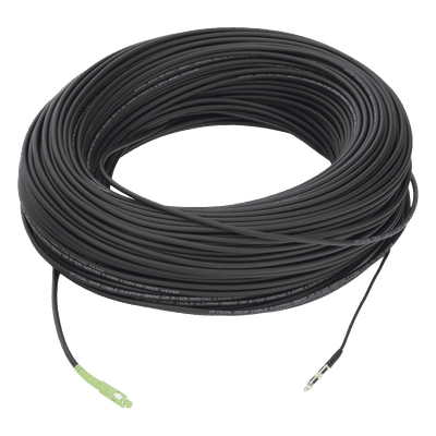 Cable de Fibra Óptica Drop / G.657A2 Monomodo / SC/APC a SC/APC / 200 m (656.2 ft) / LS0H / Unifibra / Interior/Exterior