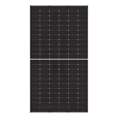 Módulo Fotovoltaico Bifacial / 620 W / 132 Celdas TOPCON Tipo N / Eficiencia 23% / 49.1 Vcc / SMBB / 2400/5400 Pa