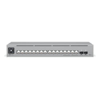 Switch Capa 3 Administrable / 16 Puertos / 4x 2.5 GbE / 12x GbE / 2x SFP+ 10G / EtherLight RGB / Pantalla Táctil 1.3"