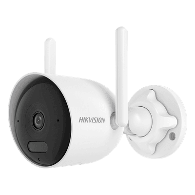 Bala IP 2 Megapixel / Lente 2.8 mm / Dual Light (30 mts IR + 30 mts Luz Blanca) / Wi-Fi 6 / ACUSENSE / Audio Bidireccional (Micrófono y Bocina) / IP66 / dWDR