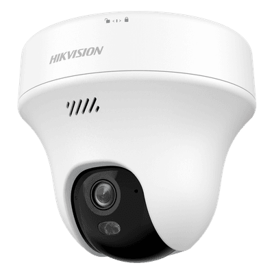 Turret PT IP 3 Megapixel (2K) Megapixel / Lente 2.8 mm / Dual Light (10 mts IR + 10 mts Luz Blanca) / Wi-Fi 6 / Interior / ACUSENSE / dWDR  / H.265 / Audio Bidireccional (Micrófono y Bocina) / 5 VCD