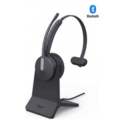 Auriculares Mono Bluetooth / 35 h de Conversación / Alcance 50 m (164 ft) / Cancelación de Ruido con 3 Micrófonos / USB-C y USB-A