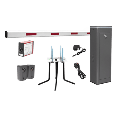 Barrera Vehicular Izquierda / Brazo 5.5 m (18 ft) / Encoder / 150 Ciclos/Hora / 110V / Semi-Intensiva / -20 °C a 50 °C