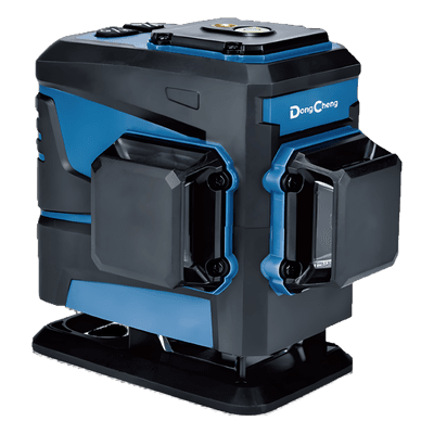 Nivel Láser Línea Verde / 515 nm / Autonivelante ±3° / Proyección 360° / Batería 4V 4.4Ah / Base Magnética Rotativa