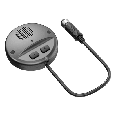 Accesorio para Audio de 2 Vías /  Compatible con DVR Móvil HIKVISION / Conector Tipo Aviación / Micrófono y Altavoz Integrados