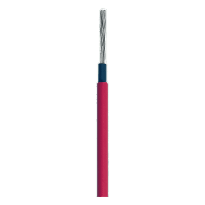 Cable Fotovoltaico / 4 mm² (12 AWG) / Cobre Estañado / 1000/2000 V / Rojo / Rollo 100 m / UL 4703 y TUV / -40°C a 90°C