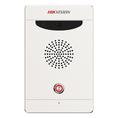 Estación de Alarma de Pánico con Video / 2 Megapixel / Audio Bidireccional / PoE / IP65 / IK08 / Montaje en Pared o Empotrado