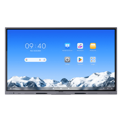 Pantalla Interactiva Touch / 75 Pulgadas / 4K UHD / 50 Puntos Multi-Touch / Android 14 Certificado EDLA / 128 GB Almacenamiento / Bocinas 55 W / Laminado Cero 3.2 mm