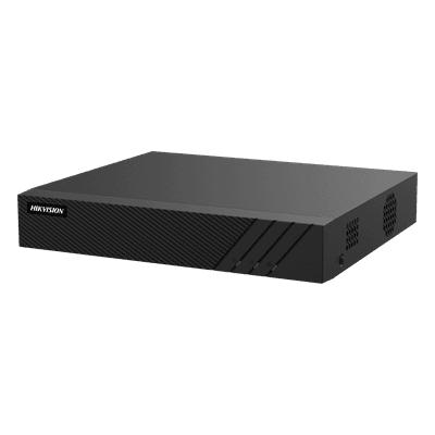 NVR 8 Megapixel (4K) (Compatible con Cámaras ACUSENSE) / 4 canales IP / 4 Puertos PoE+ / 1 Bahía de Disco Duro / Salida de Vídeo en 4K / 300 Metros PoE Modo Extendido