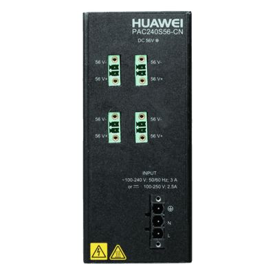 Fuente de Alimentación Riel DIN / Entrada 100-240 VCA / Salida 56 VCD / 240 W / Para Switch S210I-8P4SX