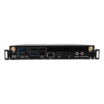 Módulo OPS / Intel Core i5-12400 6 núcleos / DDR4 8GB / SSD M.2 256GB / Windows 11 Enterprise / 4K dual / 0.49 ft x 0.33 ft x 0.12 ft