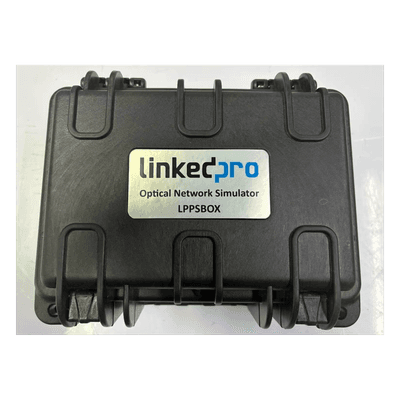 Caja Simuladora de Red PON / 2 Niveles de Splitter / Pruebas OTDR / Laboratorio y Campo
