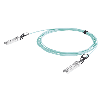 Cable AOC SFP+ / 1 y 10 Gbps / Fibra Óptica Activa / 50 m (164 ft) / Baja Latencia / Conector SFP+