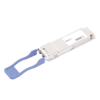Transceptor Óptico QSFP28 / 100 Gbps / Monomodo 1310 nm / Alcance 60 km (196850 ft) / 100GBASE-LR4 / LC/UPC Dúplex / DDM