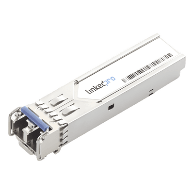 Transceptor Óptico SFP+ / 10 Gbps / Monomodo 1550 nm / Alcance 100 km (328,084 ft) / LC/UPC Dúplex / Hot-Pluggable / Rango Industrial -40 a 85°C
